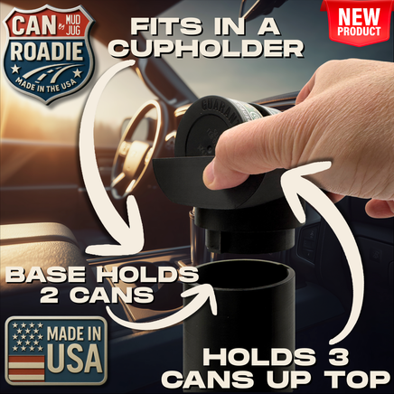 Can Roadie by Mud Jug – American Made Can Holder Mud Jug