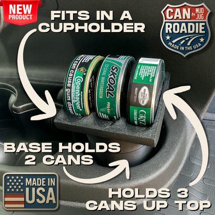 Can Roadie by Mud Jug – American Made Can Holder Mud Jug