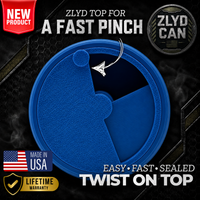 ZLYD Can Patriot Blue Mud Jug