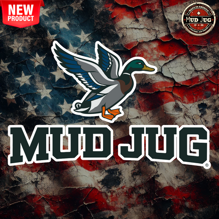 Mud Jug© Swamp Feather Sticker Mud Jug