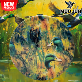Swamp Feather "Limited" Mud Jug Can Lid Mud Jug