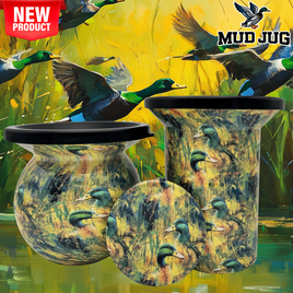 Swamp Feather"Limited" Mud Jug© Classic, Roadie and Can Lid Value Pack Mud Jug