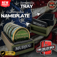 Backwoods Blend Camo Dip/Nic Pouch Can Chiller Rack