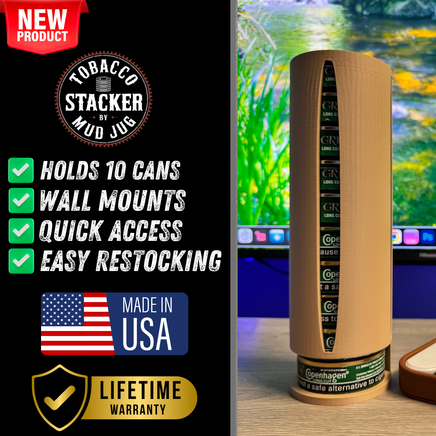 Desert Tan Tobacco Stacker© Mud Jug