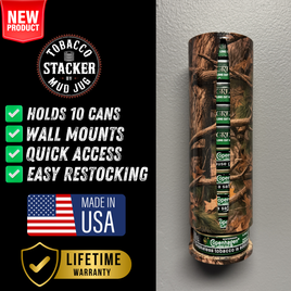 Woodland Whisper© Dusk Camo Tobacco Stacker© Mud Jug