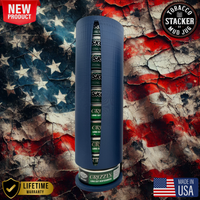 Liberty Steel Blue Tobacco Stacker© Mud Jug