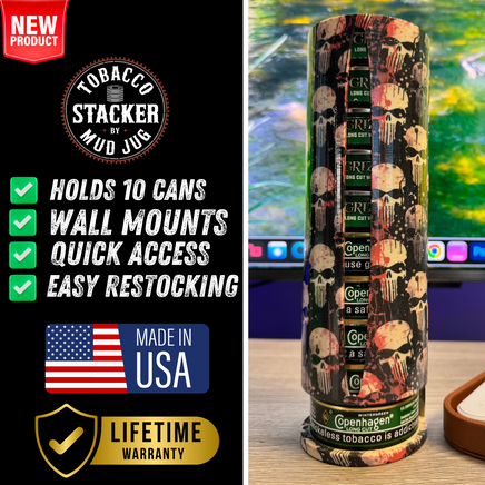 Punisher War Zone Tobacco Stacker© Mud Jug