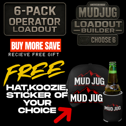 Recon 6 Pack Kit Mud Jug