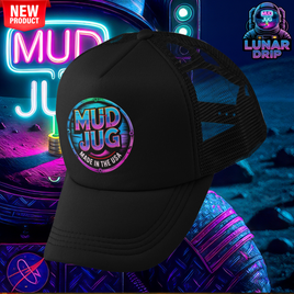 Mud Jug© Lunar Drip Trucker Hat Mud Jug