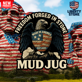 Mud Jug© Liberty Stone Sticker Mud Jug