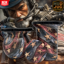 Battle Stitched "Limited" Mud Jug© Classic, Roadie and Can Lid Value Pack Mud Jug