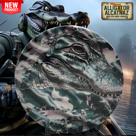 Alligator Alcatraz "Limited" Mud Jug Can Lid Mud Jug