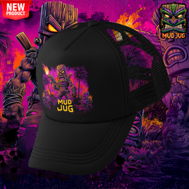 Mud Jug© Tiki Rage Trucker Hat Mud Jug