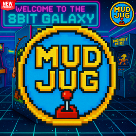 Mud Jug© 8-Bit Sticker Mud Jug