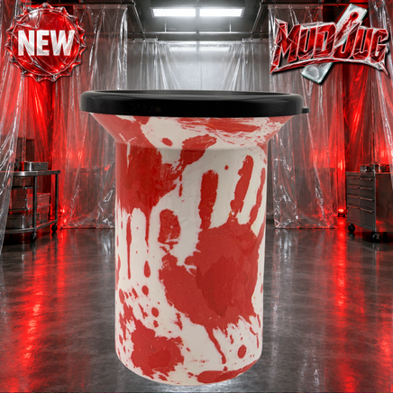 Blood Work "Limited" Mud Jug™ Roadie – Portable Spittoon Made in USA Mud Jug