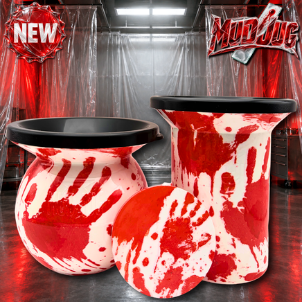 Blood Work Mud Jug© Classic, Roadie and Can Lid Value Pack Mud Jug