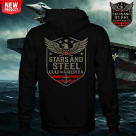 Mud Jug© Stars and Steel Gulf of America Hoodie Mud Jug