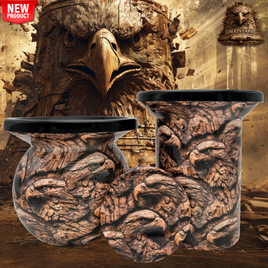 Liberty Carve"Limited" Mud Jug© Classic, Roadie and Can Lid Value Pack Mud Jug