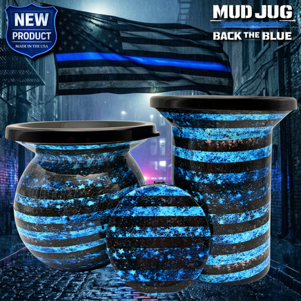 Blue Line Valor Mud Jug© Classic, Roadie and Can Lid Value Pack Mud Jug