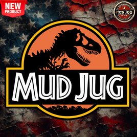 Mud Jug© Jurassic Dip Sticker Mud Jug