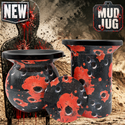 Bullet Range Mud Jug© Classic, Roadie and Can Lid Value Pack Mud Jug