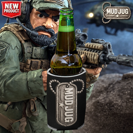 Slaymation Camo Can Cooler Mud Jug