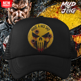Mud Jug© Grin Reaper 2 Trucker Hat Mud Jug