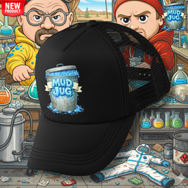 Mud Jug© Cooked Pail Kids "Breaking Bad" "Parody" Trucker Hat Mud Jug
