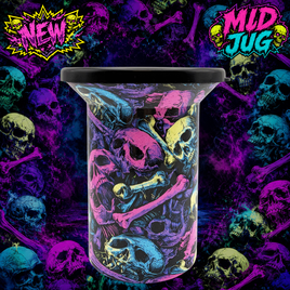 RAVEYARD "Limited" Mud Jug™ Roadie – Portable Spittoon Made in USA Mud Jug