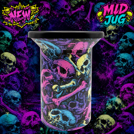 RAVEYARD "Limited" Mud Jug™ Roadie – Portable Spittoon Made in USA Mud Jug