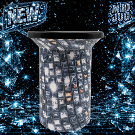 Mirror Mayhem "Limited" Mud Jug™ Roadie – Portable Spittoon Made in USA Mud Jug