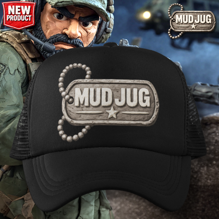 Mud Jug© Slaymation Camo Trucker Hat Mud Jug