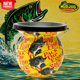 Pack Dip Fish "Limited" Mud Jug© Classic Mud Jug