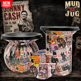 Vinyl Outlaw Mud Jug© Classic, Roadie and Can Lid Value Pack Mud Jug