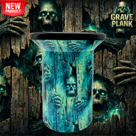 Grave Plank "Limited" Mud Jug™ Roadie – Portable Spittoon Made in USA Mud Jug
