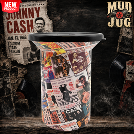 Vinyl Outlaw "Limited" Mud Jug™ Roadie – Portable Spittoon Made in USA Mud Jug