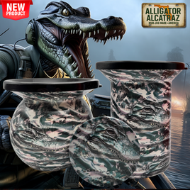 Alligator Alcatraz "Limited" Mud Jug© Classic, Roadie and Can Lid Value Pack Mud Jug