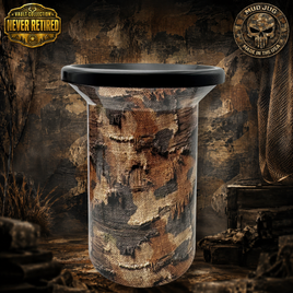Patchline Camo (Vault Collection) Mud Jug™ Roadie – Portable Spittoon Made in USA Mud Jug