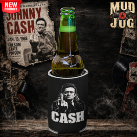 Vinyl Outlaw Can Cooler Mud Jug
