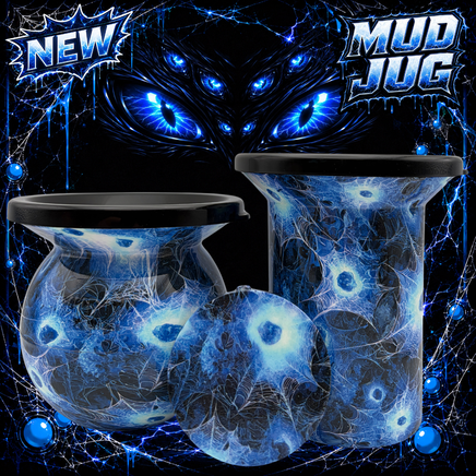 Blue Venom Mud Jug© Classic, Roadie and Can Lid Value Pack Mud Jug