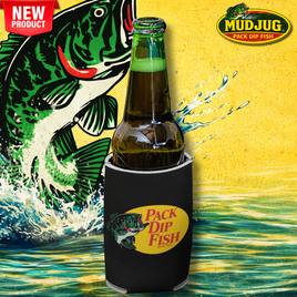 Pack Dip Fish "Parody" Can Cooler Mud Jug