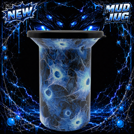 Blue Venom "Limited" Mud Jug™ Roadie – Portable Spittoon Made in USA Mud Jug
