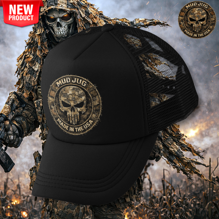 Mud Jug© Patchline Camo Trucker Hat Mud Jug