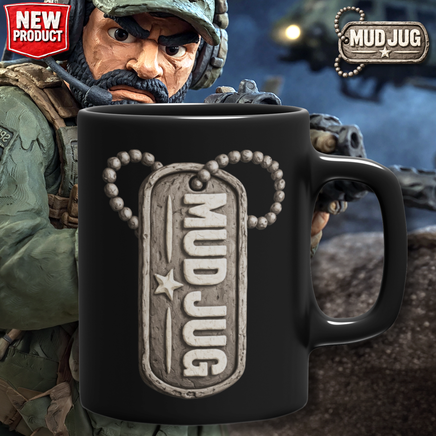 Mud Mug Slaymation Dog Tag Mud Jug
