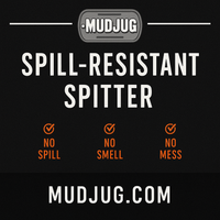 Gun Metal Grey Mud Jug™ Roadie – Portable Spittoon Made in US Mud Jug