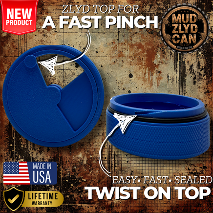 ZLYD Can Patriot Blue Mud Jug