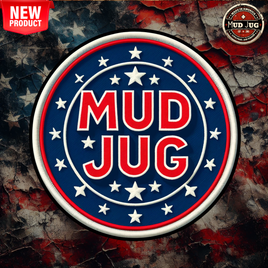 Mud Jug© Stars & Dips Sticker Mud Jug