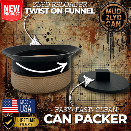 Mud ZLYD Can Concrete Grey FREE 🔻 Reloader Funnel Mud Jug