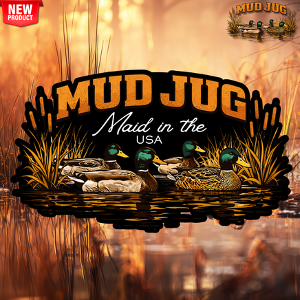 Mud Jug© Mallard Drift Sticker Mud Jug