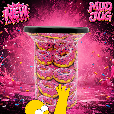 Glazed and Confused "Limited" Mud Jug™ Roadie – Portable Spittoon Made in USA Mud Jug
